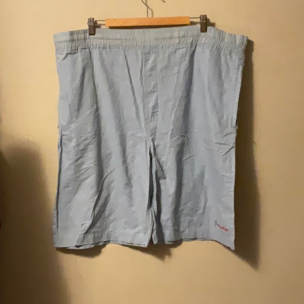 FUBU Light Blue Men's Flat Front Shorts